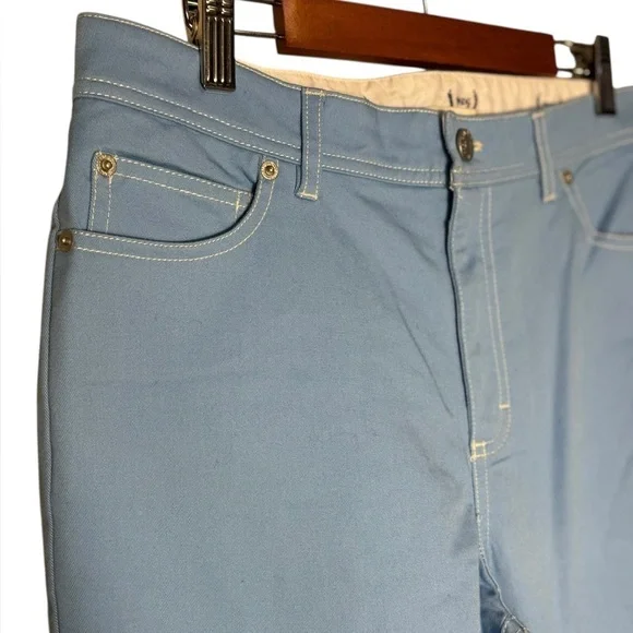 BDG Urban Outfitters Flared Leg Cargo Pants Women's 6 Blue Stretch Ankle Grunge - Picture 6 of 16